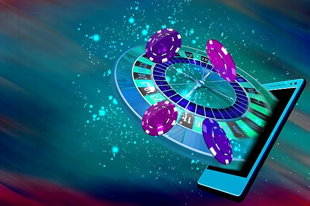 Blackjack table interface showing hand values and decision buttons